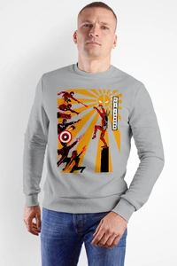 RULED Ruled Chimichanga Squad | Marvel-Inspired Streetwear  - grey, xl