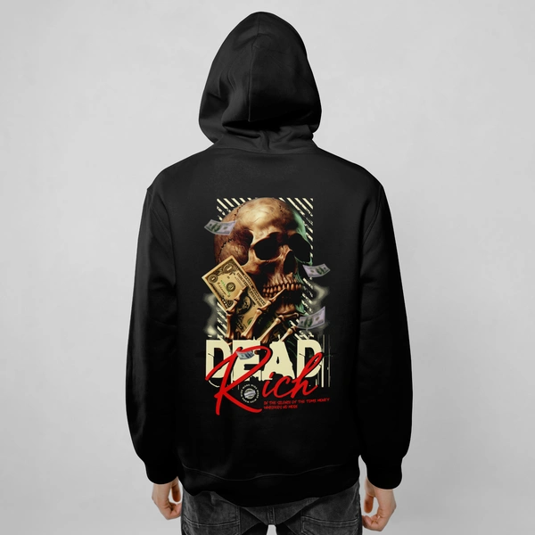 Dead Rich – Money Never Sleeps💀💸 - black, xxl