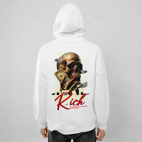 Dead Rich – Money Never Sleeps💀💸 - white, l