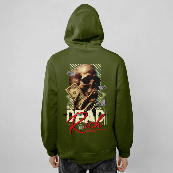 Dead Rich – Money Never Sleeps💀💸 - army green, s