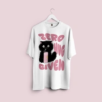 RULED Zero Hug Given Oversized T-Shirt India – ruled  - white, m