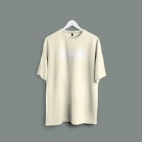 RULED Kaido Thunder Beast Oversized Tee - off white, m