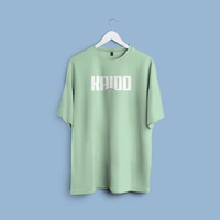 RULED Kaido Thunder Beast Oversized Tee - sage green, xl