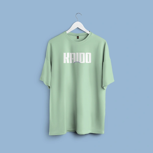 RULED Kaido Thunder Beast Oversized Tee - sage green, xl