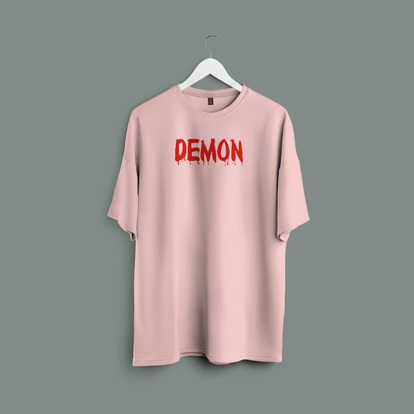 RULED Demon Lord – Flames of the Underworld Tee🔥💀😈 - baby pink, l