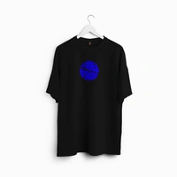 RULED Flower Power Oversized T-Shirt – Cream | Graphic Unisex Tee | Streetwear Style - black, m