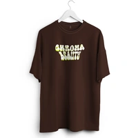 RULED Chroma Beauty Oversized T-Shirt –  Butterfly Edition - brown, l