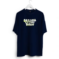RULED Chroma Beauty Oversized T-Shirt –  Butterfly Edition - navy blue, m