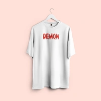 RULED Demon Lord – Flames of the Underworld Tee🔥💀😈 - white, m