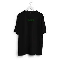 RULED White Graphic Streetwear T-Shirt – Hand-Drawn Abstract Doodle Art | RULED Oversized Tee - black, l