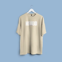 RULED Kaido Thunder Beast Oversized Tee - beige, l