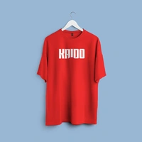 RULED Kaido Thunder Beast Oversized Tee - red, m