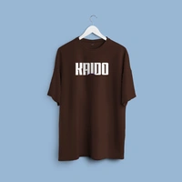 RULED Kaido Thunder Beast Oversized Tee - brown, l
