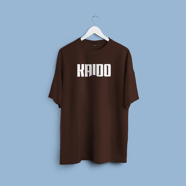RULED Kaido Thunder Beast Oversized Tee - brown, l