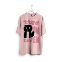 RULED Zero Hug Given Oversized T-Shirt India – ruled  - baby pink, s