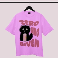 RULED Zero Hug Given Oversized T-Shirt India – ruled  - lavender, s