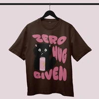 RULED Zero Hug Given Oversized T-Shirt India – ruled  - brown, xl