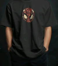 Spidey Oversized Tshirt  - Black, Xl