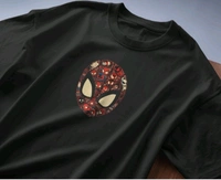 Spidey Oversized Tshirt  - Black, Xl