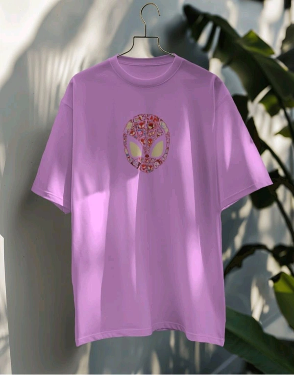 Spidey Oversized Tshirt  - Lavender, Xl