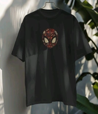 Spidey Oversized Tshirt  - Black, Xxl