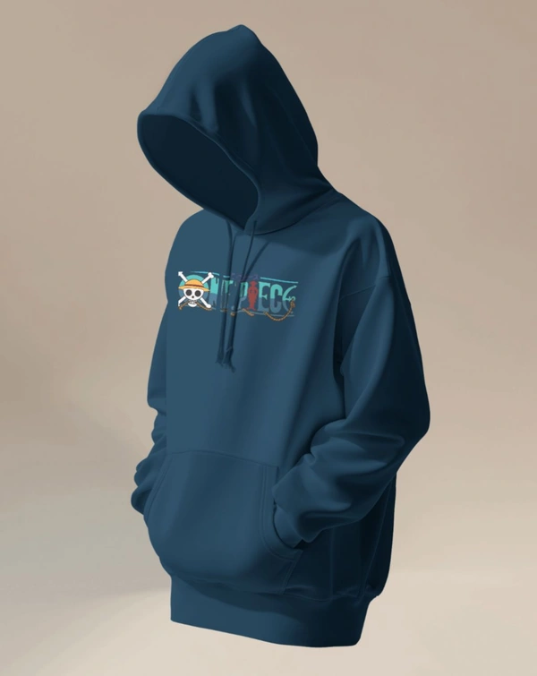 ONE PIECE hoodie  - Navy blue, M