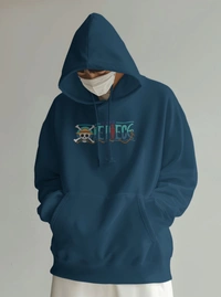 ONE PIECE hoodie  - Navy blue, M