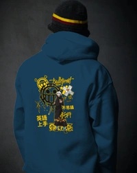 ONE PIECE hoodie  - Navy blue, M