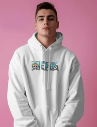 ONE PIECE hoodie  - White, L