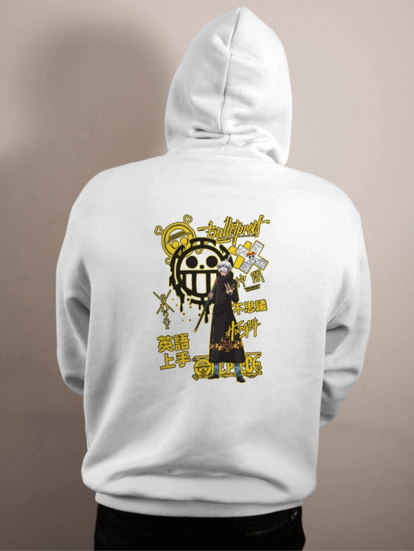 ONE PIECE hoodie  - White, L