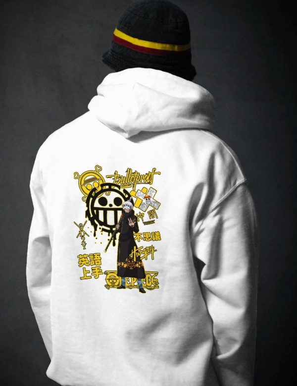 ONE PIECE hoodie  - White, L