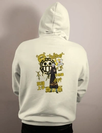 ONE PIECE hoodie  - off white, Xl