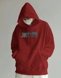 ONE PIECE hoodie  - Maroon, Xl