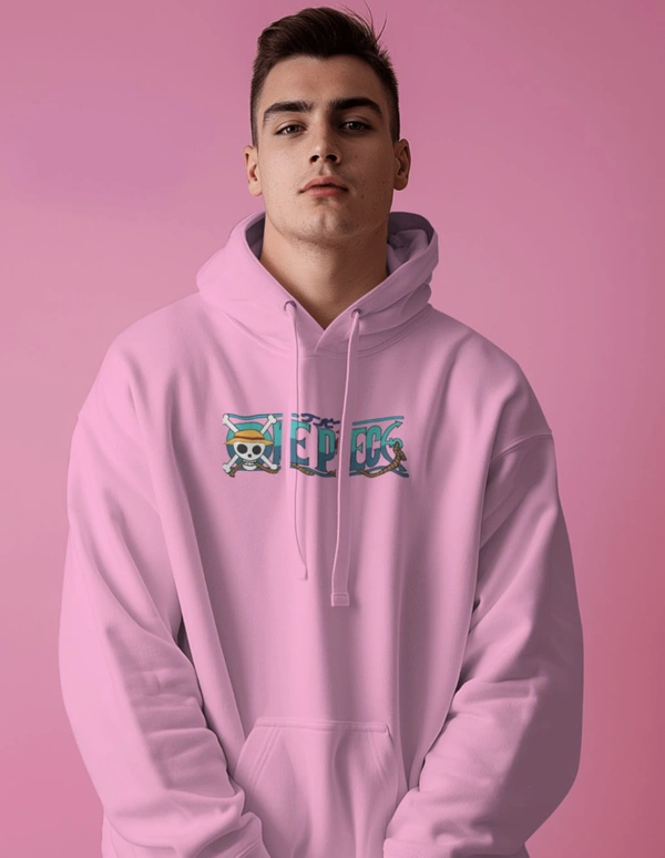ONE PIECE hoodie  - pink, Xxl