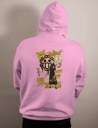 ONE PIECE hoodie  - pink, Xxl