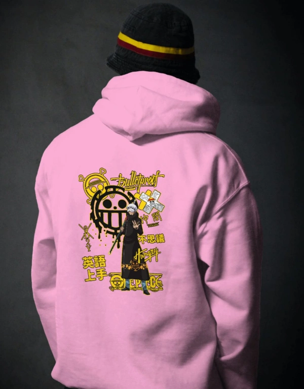 ONE PIECE hoodie  - pink, Xxl