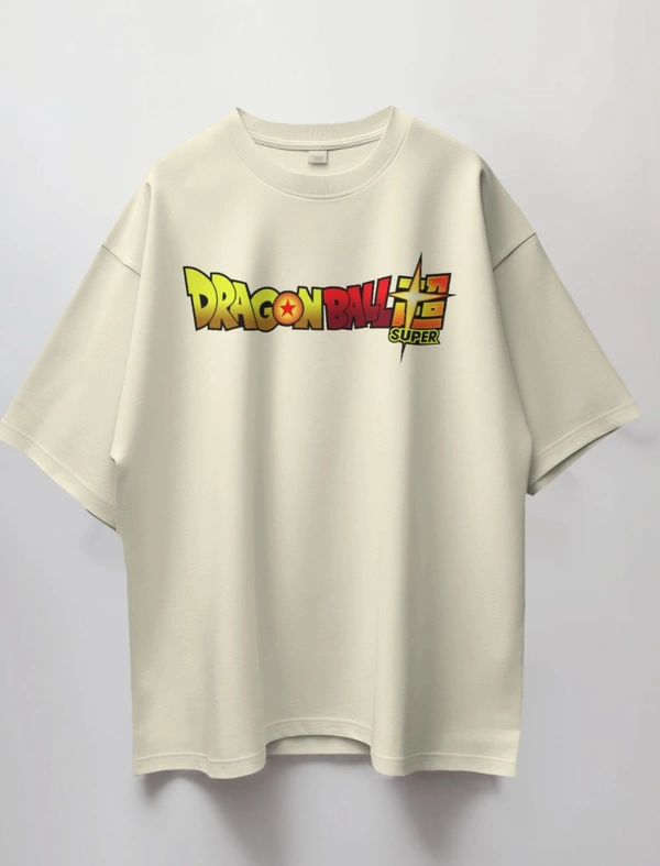 Dragon Ball Oversized Tshirt  - off white, S