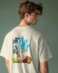 Dragon Ball Oversized Tshirt  - off white, S