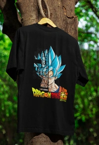 Dragon Ball Oversized Tshirt  - Black, L