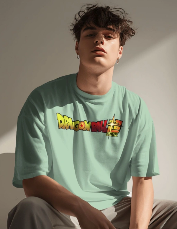 Dragon Ball Oversized Tshirt  - green, Xxl