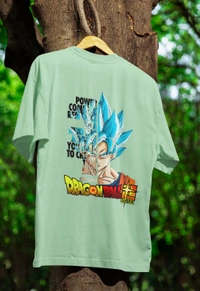 Dragon Ball Oversized Tshirt  - green, Xxl