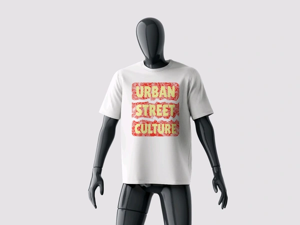 Urban Street Culture Tee - White, S
