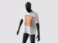 Urban Street Culture Tee - White, S