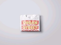 Urban Street Culture Tee - White, S