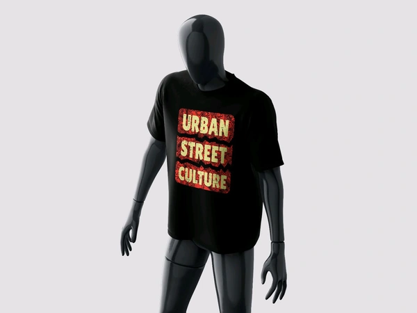 Urban Street Culture Tee - Black, Xl