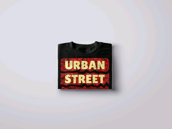 Urban Street Culture Tee - Black, L