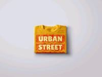 Urban Street Culture Tee - Yellow Sea, L