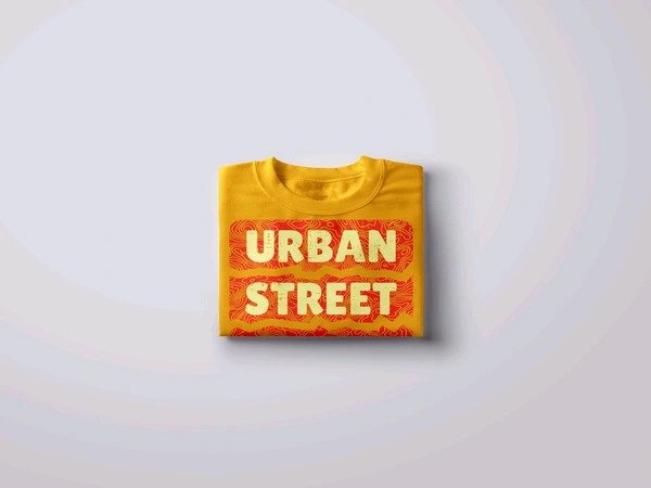 Urban Street Culture Tee - Yellow Sea, L