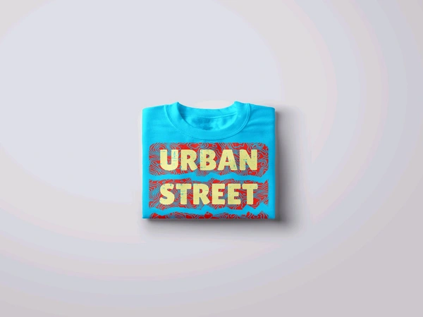 Urban Street Culture Tee - blue, Xl