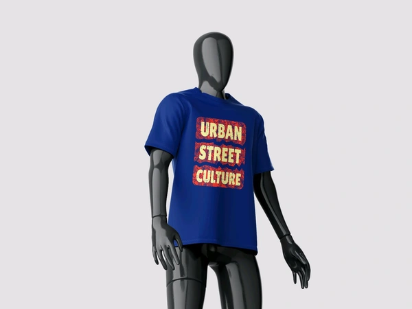 Urban Street Culture Tee - royal blue, Xl